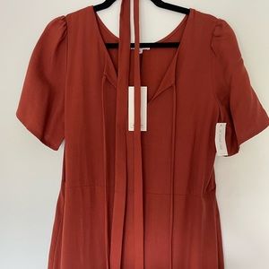 VETTA - The House Dress - Rust - NWT